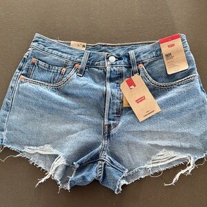 NWT Levis 501 Original Shorts Lightweight